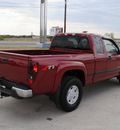 chevrolet colorado 2005 red pickup truck ls gasoline 5 cylinders rear wheel drive automatic 76087