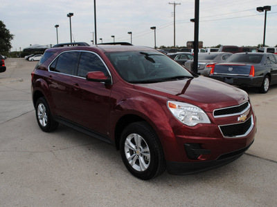 chevrolet equinox 2010 maroon suv lt gasoline 4 cylinders front wheel drive automatic 76087
