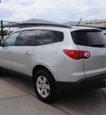 chevrolet traverse 2011 silver lt gasoline 6 cylinders front wheel drive automatic 76087