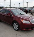 buick lacrosse 2010 red sedan gasoline 6 cylinders front wheel drive automatic 76087