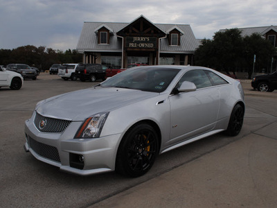 cadillac cts v 2011 silver coupe gasoline 8 cylinders rear wheel drive automatic 76087