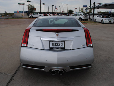 cadillac cts v 2011 silver coupe gasoline 8 cylinders rear wheel drive automatic 76087