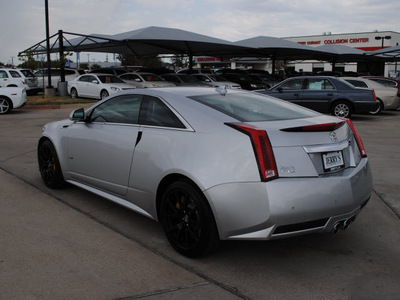 cadillac cts v 2011 silver coupe gasoline 8 cylinders rear wheel drive automatic 76087