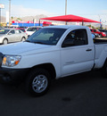 toyota tacoma 2010 white gasoline 4 cylinders 2 wheel drive automatic 79925