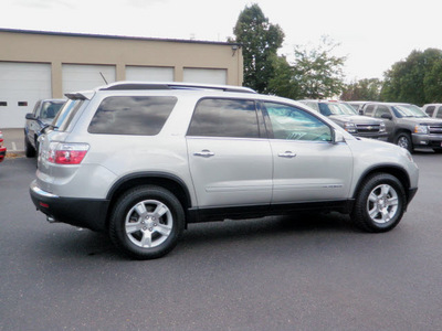 gmc acadia 2007 silver suv slt gasoline 6 cylinders front wheel drive automatic 55124