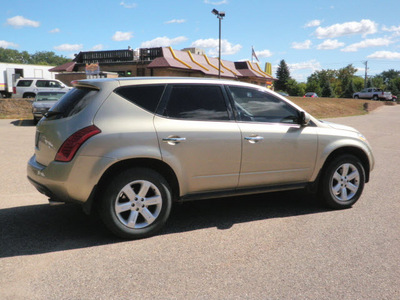 nissan murano 2006 gold mist suv s dvd gasoline 6 cylinders front wheel drive automatic 55318