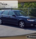 saab 9 5 2001 black wagon se v6t gasoline 6 cylinders front wheel drive 4 speed automatic 46219