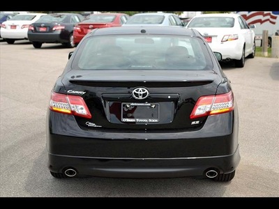 toyota camry 2011 black sedan gasoline 4 cylinders front wheel drive 6 speed automatic 46219