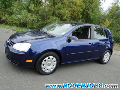 volkswagen rabbit 2007 blue hatchback 2 5 4 door gasoline 5 cylinders front wheel drive automatic 98226