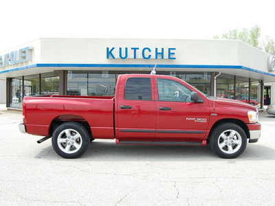 dodge ram pickup 1500 2006 red pickup truck slt gasoline 8 cylinders rear wheel drive automatic 46036