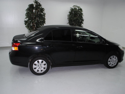 toyota yaris 2009 black sedan gasoline 4 cylinders front wheel drive automatic 91731