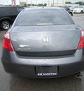 honda accord 2008 gray coupe exl gasoline 4 cylinders front wheel drive automatic 46219