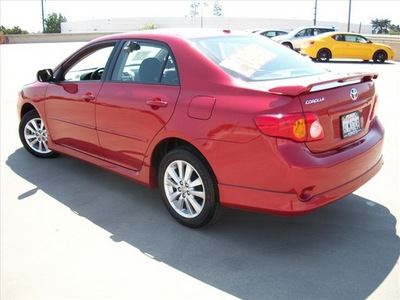 toyota corolla 2010 red sedan s gasoline 4 cylinders front wheel drive automatic 90241