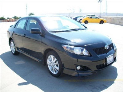 toyota corolla 2010 black sedan gasoline 4 cylinders front wheel drive automatic 90241