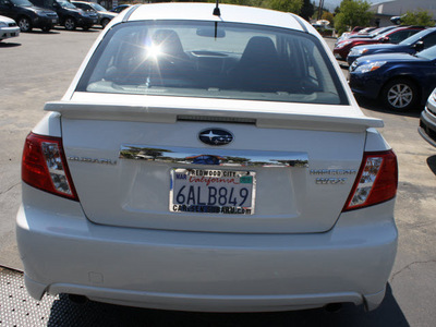 subaru impreza wrx 2008 white sedan gasoline 4 cylinders all whee drive 5 speed manual 94063