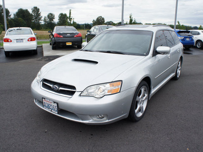 subaru legacy 2006 silver wagon 2 5 gt limited gasoline 4 cylinders all whee drive automatic 98371