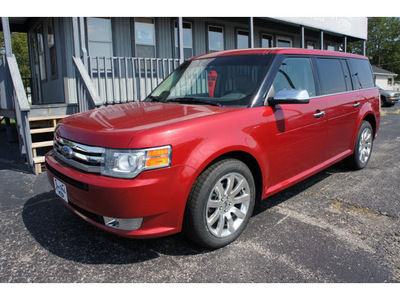 ford flex 2010 red suv limited awd gasoline 6 cylinders all whee drive automatic 47172