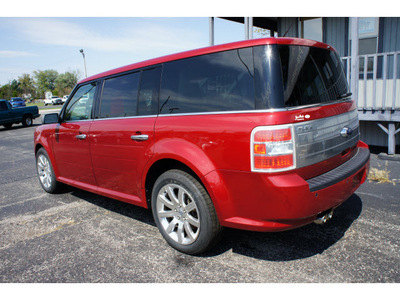 ford flex 2010 red suv limited awd gasoline 6 cylinders all whee drive automatic 47172