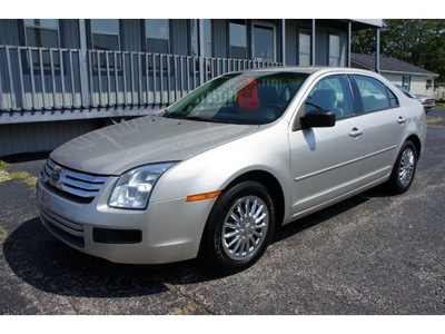ford fusion 2007 silver sedan s gasoline 4 cylinders front wheel drive automatic 47172