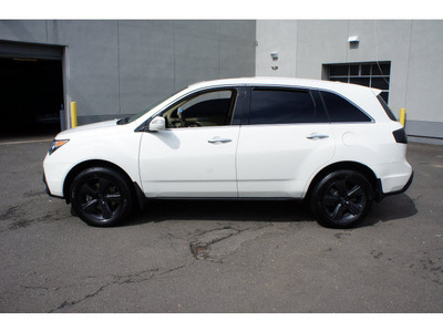 acura mdx 2010 white suv w tech gasoline 6 cylinders all whee drive automatic 07044