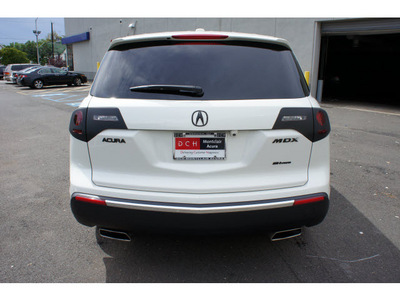 acura mdx 2010 white suv w tech gasoline 6 cylinders all whee drive automatic 07044