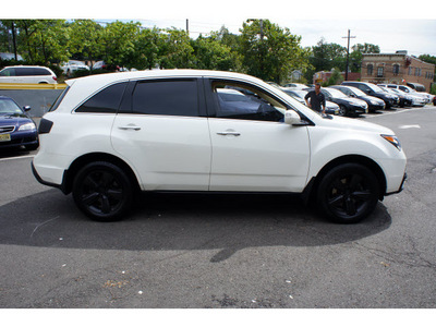 acura mdx 2010 white suv w tech gasoline 6 cylinders all whee drive automatic 07044