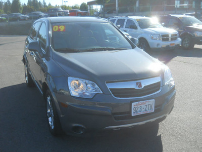 saturn vue 2009 gray suv hybrid hybrid 4 cylinders front wheel drive 4 speed automatic 99212
