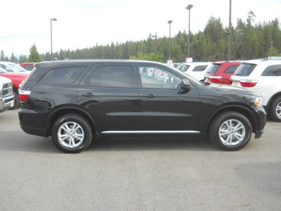 dodge durango 2012 black suv sxt gasoline 6 cylinders all whee drive 5 speed automatic 99212