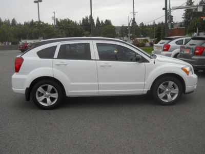 dodge caliber 2011 white hatchback mainstreet gasoline 4 cylinders front wheel drive automatic 99212