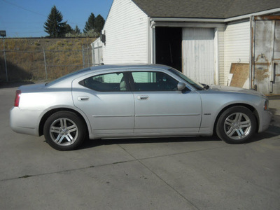 dodge charger 2006 silver sedan r t gasoline 8 cylinders rear wheel drive automatic with overdrive 99212