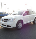 dodge journey 2012 white se gasoline 4 cylinders front wheel drive automatic 60915
