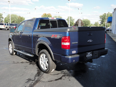 ford f 150 2007 dk  blue fx4 flex fuel 8 cylinders 4 wheel drive automatic 45344