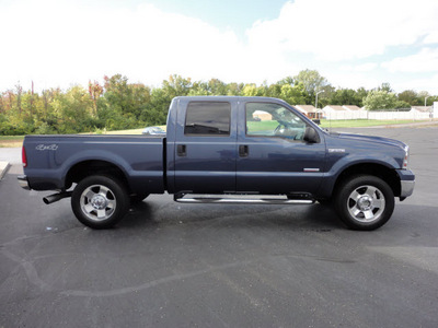 ford f 250 super duty 2007 blue xlt diesel diesel 8 cylinders 4 wheel drive automatic 45344