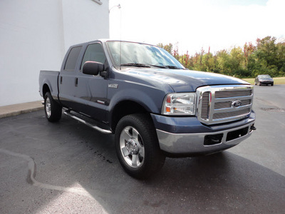 ford f 250 super duty 2007 blue xlt diesel diesel 8 cylinders 4 wheel drive automatic 45344