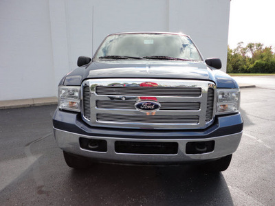 ford f 250 super duty 2007 blue xlt diesel diesel 8 cylinders 4 wheel drive automatic 45344