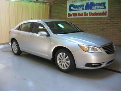 chrysler 200 2011 silver sedan touring gasoline 4 cylinders front wheel drive automatic 44883