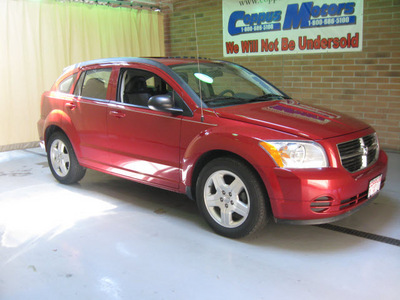 dodge caliber 2009 red hatchback sxt gasoline 4 cylinders front wheel drive automatic 44883