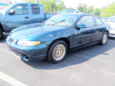 pontiac grand prix 1997 green coupe gt gasoline v6 front wheel drive automatic 14221