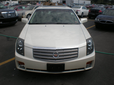 cadillac cts 2005 white sedan gasoline 6 cylinders rear wheel drive automatic 13502