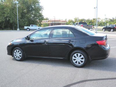 toyota corolla 2009 black sedan le gasoline 4 cylinders front wheel drive automatic 56001