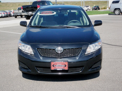 toyota corolla 2009 black sedan le gasoline 4 cylinders front wheel drive automatic 56001