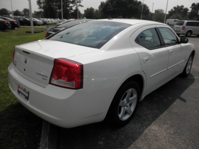 dodge charger 2010 white sedan sxt gasoline 6 cylinders rear wheel drive automatic 34474