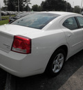 dodge charger 2010 white sedan sxt gasoline 6 cylinders rear wheel drive automatic 34474