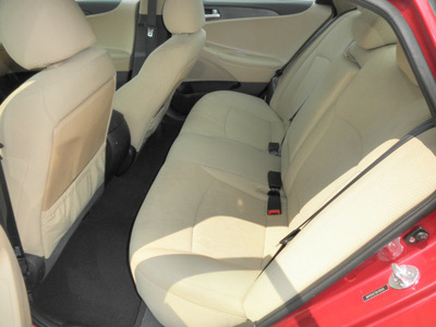 hyundai sonata 2011 red sedan gls gasoline 4 cylinders front wheel drive automatic 34474