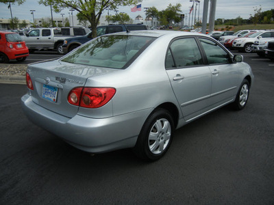 toyota corolla 2007 silver sedan le gasoline 4 cylinders front wheel drive not specified 55391