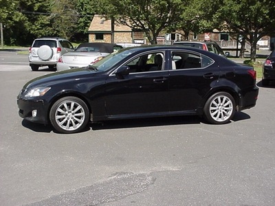 lexus is 250 2007 dk  blue sedan awd gasoline 6 cylinders all whee drive automatic 06019