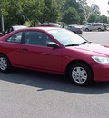 honda civic 2005 red coupe value package gasoline 4 cylinders front wheel drive automatic 06019