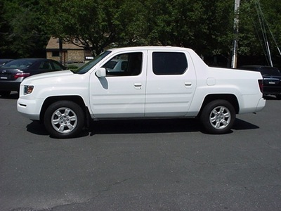 honda ridgeline 2007 white pickup truck rtl w navi gasoline 6 cylinders all whee drive automatic 06019