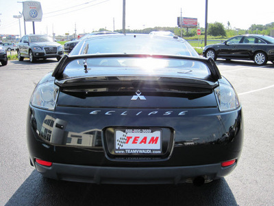 mitsubishi eclipse 2008 black hatchback se gasoline 4 cylinders front wheel drive automatic 46410