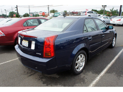 cadillac cts 2005 dk  blue sedan gasoline 6 cylinders rear wheel drive automatic with overdrive 08902